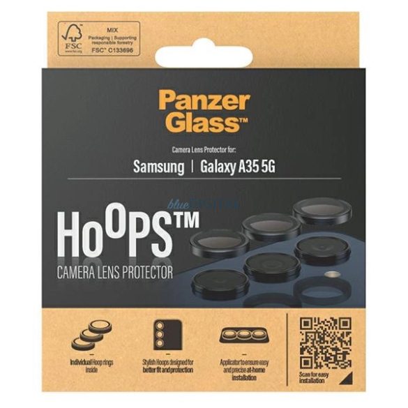 PanzerGlass Hoops Camera kamera lencse védő fólia Samsung Galaxy A35 5G