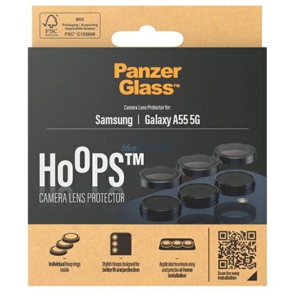 PanzerGlass Hoops Camera kamera lencse védő fólia Samsung Galaxy A55 5G