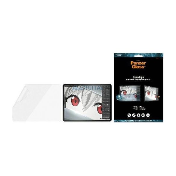 PanzerGlass Antibacterial GraphicPaper fólia iPad Pro 12.9" 2018 (3 gen.) / iPad Pro 12.9" 2020 (4 gen.) / iPad Pro 12.9" 2021 (5 gen.)