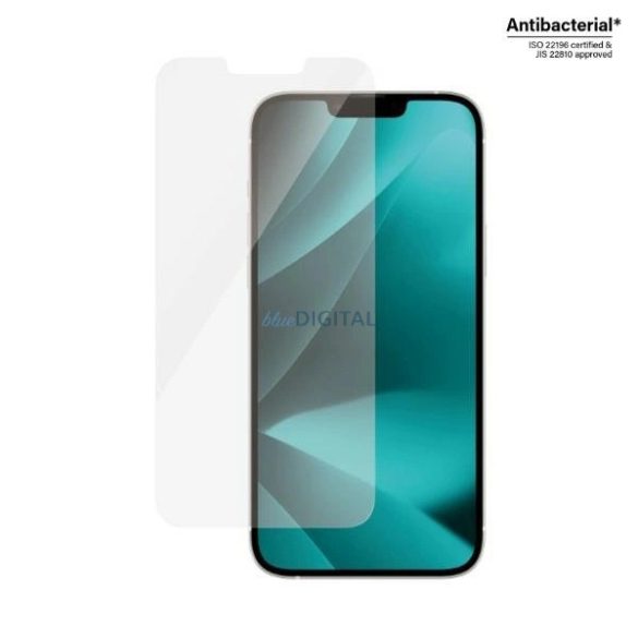 PanzerGlass Classic Fit Antibacterial edzett üveg iPhone 14 Plus / iPhone 13 Pro Max