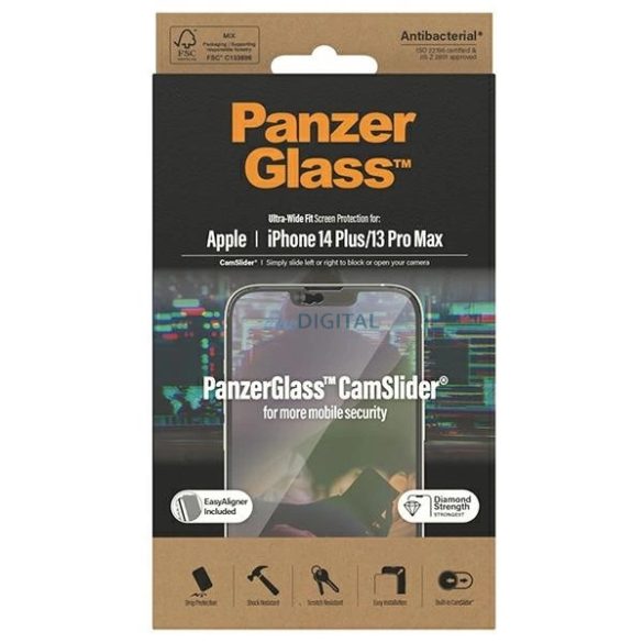 PanzerGlass Ultra-Wide Fit kamera lencse védő fólia iPhone 14 Plus / iPhone 13 Pro Max