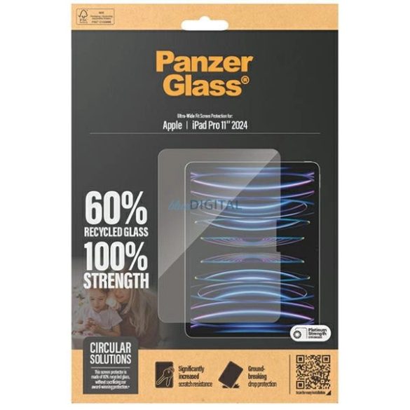 PanzerGlass Ultra-Wide Fit edzett üveg iPad Pro 11" 2024 (6 gen.)