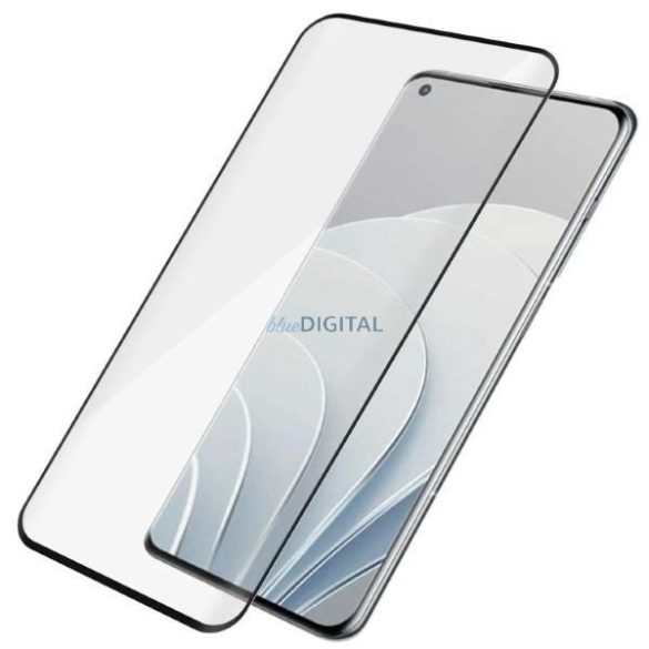 PanzerGlass E2E Microfracture edzett üveg fekete szegéllyel OnePlus 9 Pro / OnePlus 10 Pro / OnePlus 11