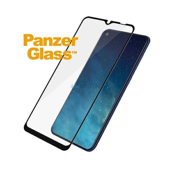 PanzerGlass E2E Regular edzett üveg fekete szegéllyel Samsung Galaxy A22 5G