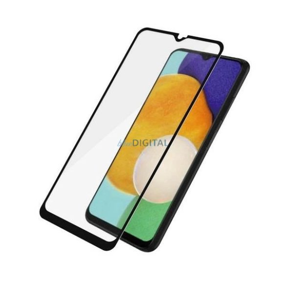 PanzerGlass E2E Regular edzett üveg fekete szegéllyel Samsung Galaxy A03