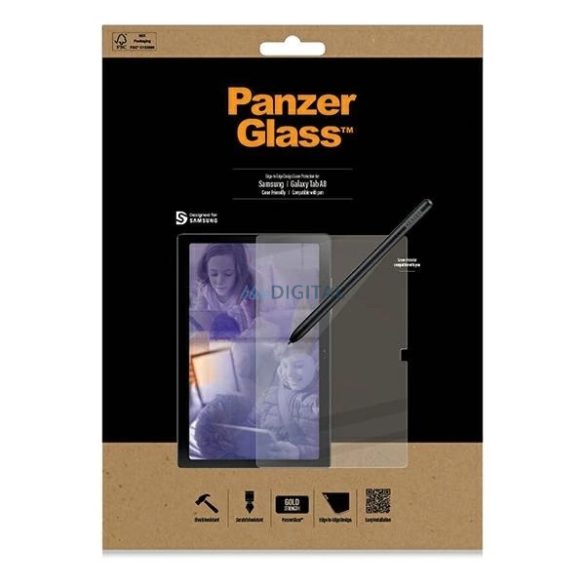 PanzerGlass E2E Regular edzett üveg Samsung Galaxy Tab A8