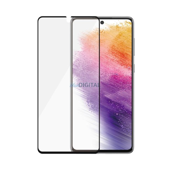 PanzerGlass E2E Regular edzett üveg fekete szegéllyel Samsung Galaxy A73