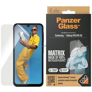 PanzerGlass Ultra-Wide Fit D3O edzett üveg Samsung Galaxy A15 5G / Samsung Galaxy A15