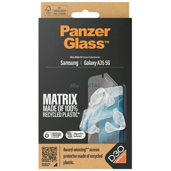 PanzerGlass Matrix Ultra-Wide Fit fólia Samsung Galaxy A35 5G