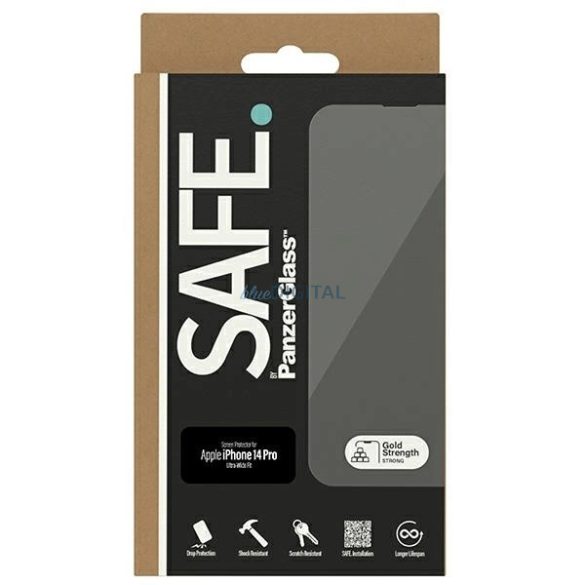 SAFE by PanzerGlass edzett üveg iPhone 14 Pro