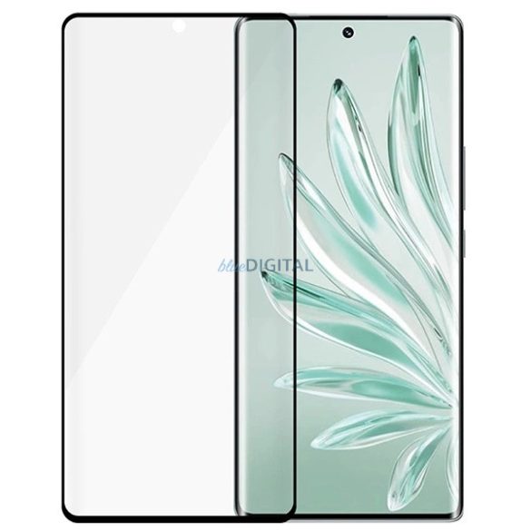 SAFE by PanzerGlass edzett üveg fekete szegéllyel Honor 70