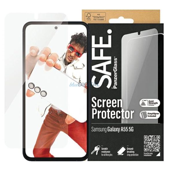 SAFE by PanzerGlass Ultra-Wide Fit edzett üveg Samsung Galaxy A55 5G A556