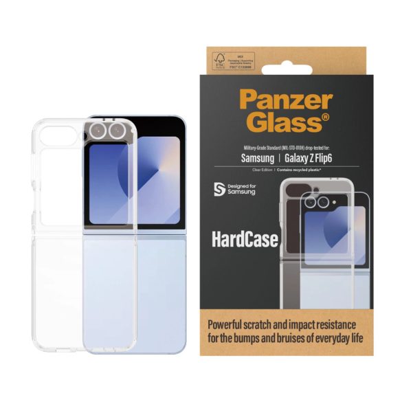 PanzerGlass HardCase tok Samsung Galaxy Z Flip 6 - átlátszó