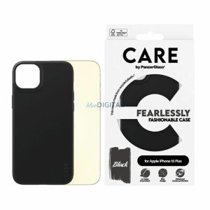 CARE by PanzerGlass Fearlessly Fashionable tok iPhone 15 Plus - fekete