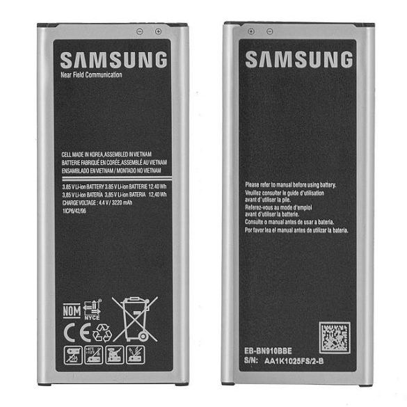 Akkumulátor Samsung N910 Galaxy Note 4 Eb-Bn910bbegww 3220mah