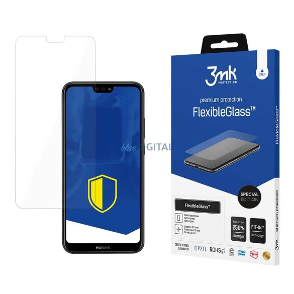 3mk FlexibleGlass edzett üveg Huawei P20 Lite