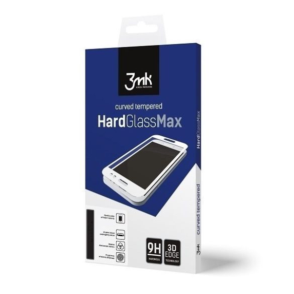 3MK HardGlass Max Samsung Galaxy G975 S10 Plus fekete, FullScreen Edzett Üvegfólia kijelzőfólia üvegfólia tempered glass