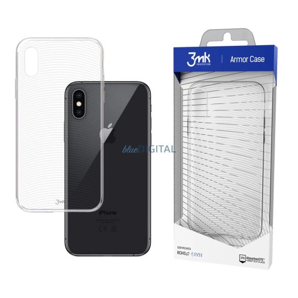 3mk Armor Case tok iPhone X - átlátszó