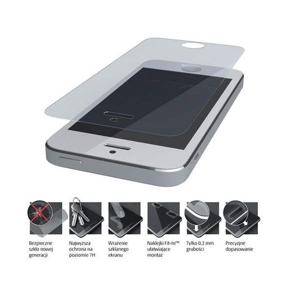 3MK FlexibleGlass iPhone 6,1'' 11 Pro Hybrid Glasskijelzőfólia üvegfólia tempered glass