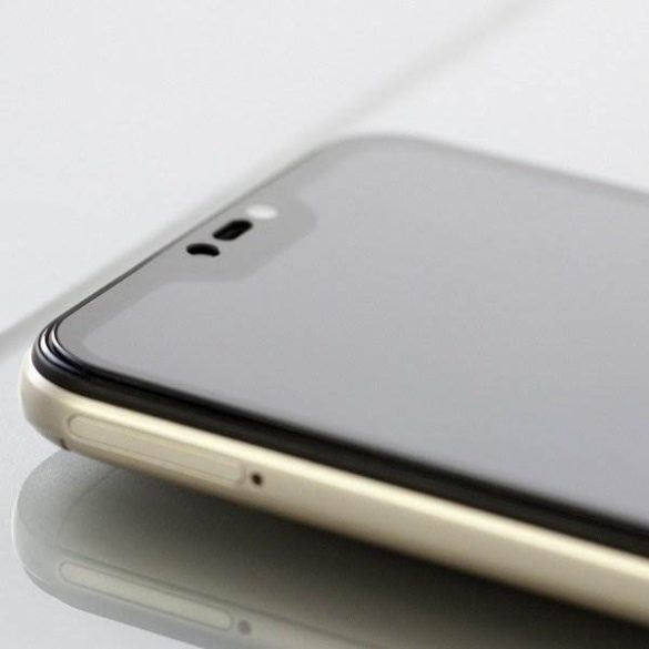 3MK HG Max Lite iPhone 11 6,1" fekete védőfólia