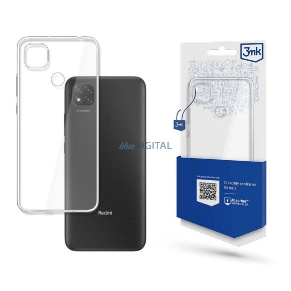 3mk Clear Case tok Xiaomi Redmi 9C - átlátszó