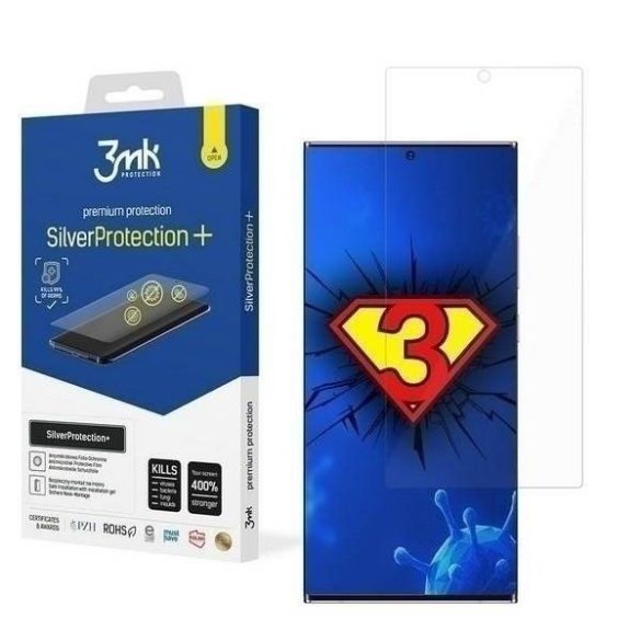 3MK Silver Protect + Sam N986 Note 20 Ultra, fólia antimikrobiális, antibakteriális védelemmel