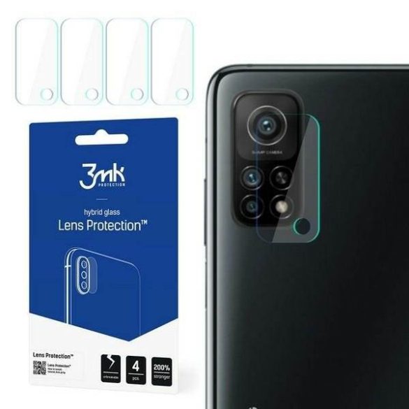 3MK Lens Protect Xiaomi Mi 5G 10T / 10T Mi Pro 5G kameralencse védőfólia 4p védőfólia