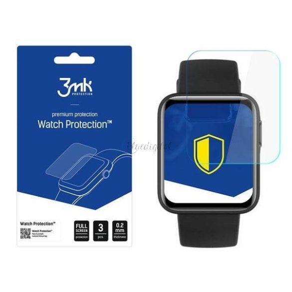 Xiaomi Mi Watch Lite - 3MK Watch Protection ™ v. ívelt + fólia