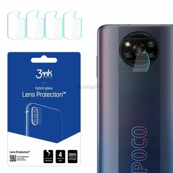 3mk Lens Protection™ - Xiaomi POCO X3 Pro kamera lencse védő fólia