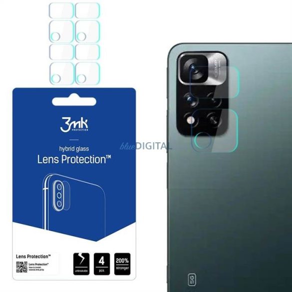 3mk Lens Protection™ - Xiaomi Redmi Note 11 Pro 4G/5G kamera lencse védő fólia