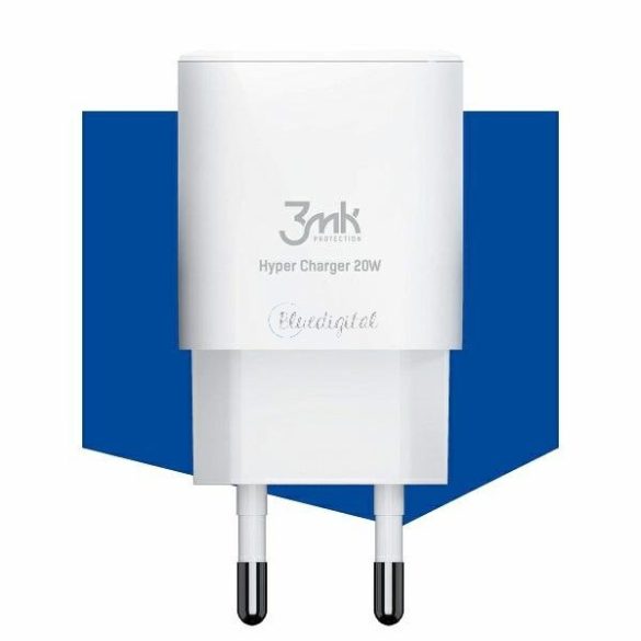 3MK Hypercharger 20W 1xUSB-C + 1XUSB-A PD / QC töltő