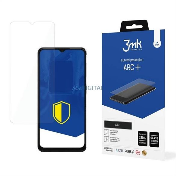 3MK ARC fólia hajlított + FS Samsung Galaxy A136 A13 5G teljes képernyős fólia