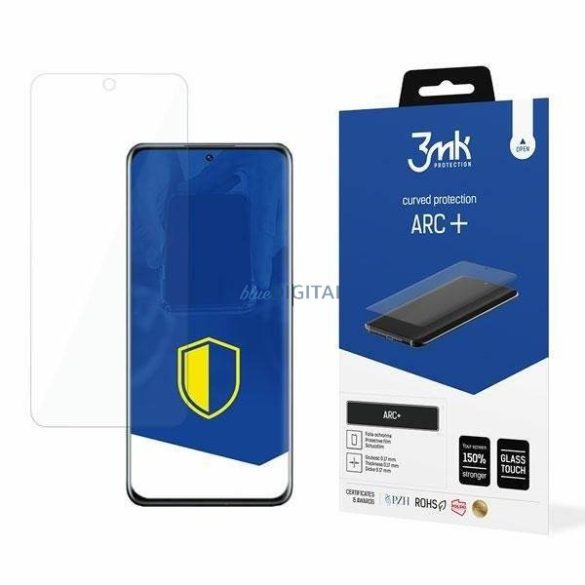 3MK ARC fólia hajlított + FS Xiaomi 12 / 12x teljes képernyős fólia