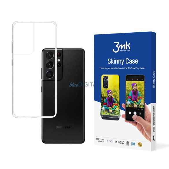 3mk Skinny tok Samsung Galaxy S21 Ultra 5G - átlátszó