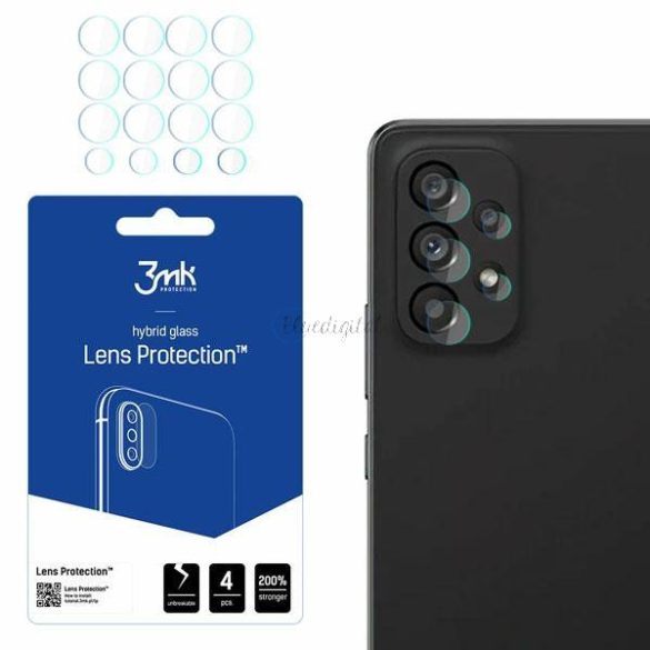 3MK Lens Protect Samsung Galaxy A53 5G A536 fényképezőgép lencséje védelem 4 db fólia
