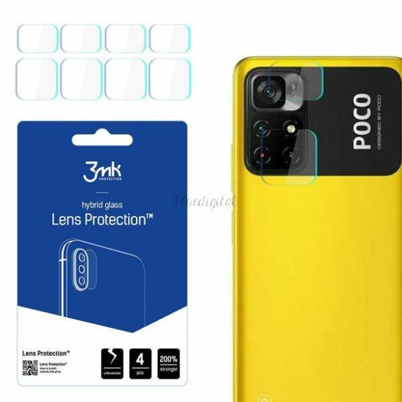 3mk Lens Protection™ - Xiaomi Poco M4 Pro 5G kamera lencse védő fólia