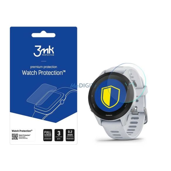 Garmin Forerunner 255s Music - 3mk Watch Protection™ v. FlexibleGlass Lite üvegfólia