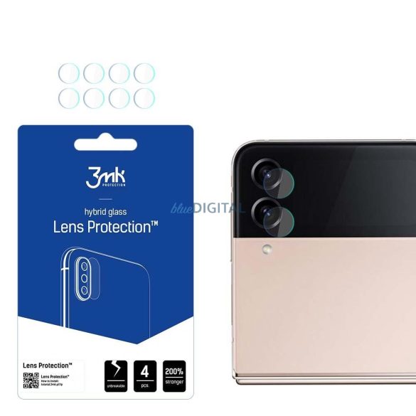 Samsung Galaxy Z Flip4 (előlap) - 3mk Lens Protection ™  lencsevédő fólia