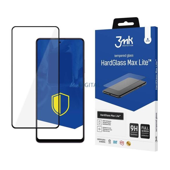 3mk HardGlass Max Lite™ - Xiaomi Redmi Note 12/Redmi Note 12 Pro üvegfólia