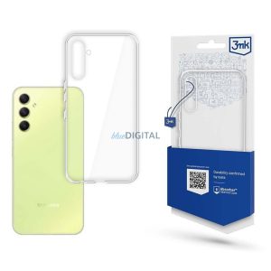 Samsung Galaxy A34 5G Szilikon 3mk Clear Case Series tok - átlátszó