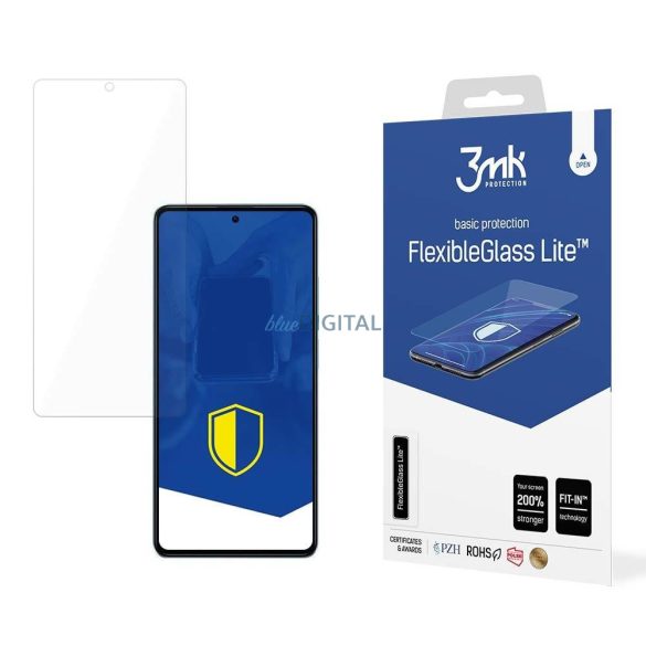 Edzett üveg Xiaomi Redmi Note 12 hibrid flexi 6H Series 3mk FlexibleGlass Lite