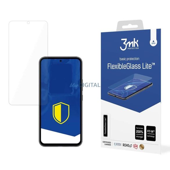 Edzett üveg Samsung Galaxy A54 5G hibrid flexi 6H Series 3mk FlexibleGlass Lite