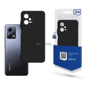 Xiaomi Redmi Note 12 Pro+ 3mk Matt Case Series tok - fekete