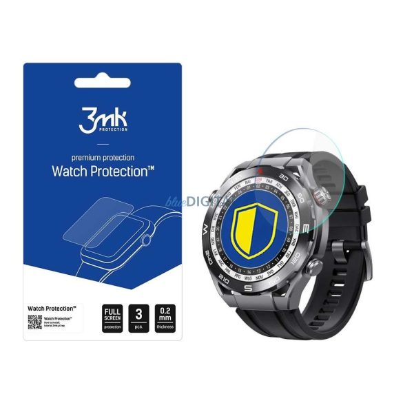 Huawei Watch Ultimate - 3mk Watch Protection™ v. FlexibleGlass Lite fólia