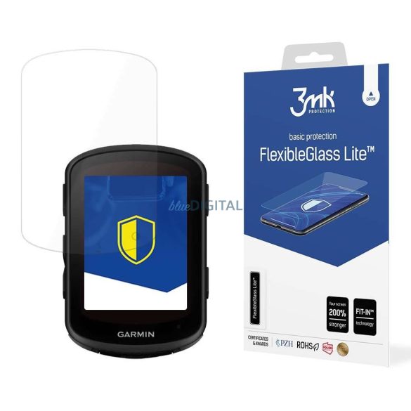 Garmin Edge 540 - 3mk FlexibleGlass Lite™ kijelzővédő fólia