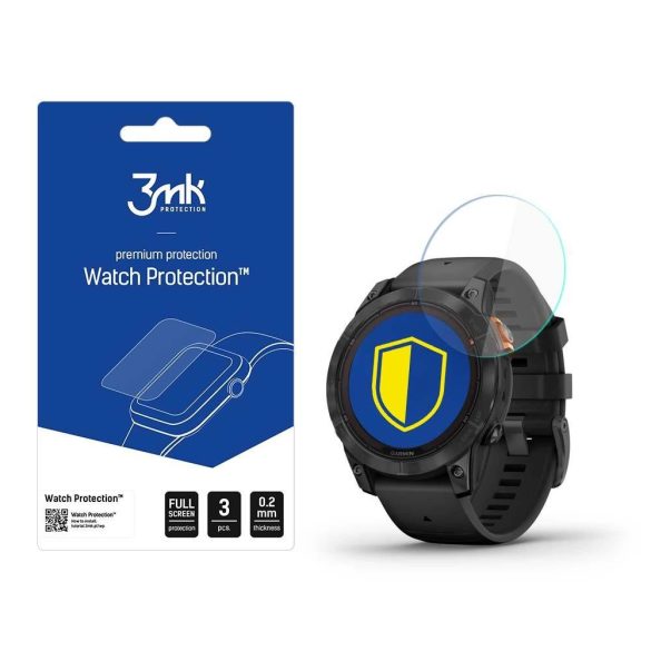 Garmin Fenix 7 Pro Solar - 3mk Watch Protection™ v. FlexibleGlass Lite fólia