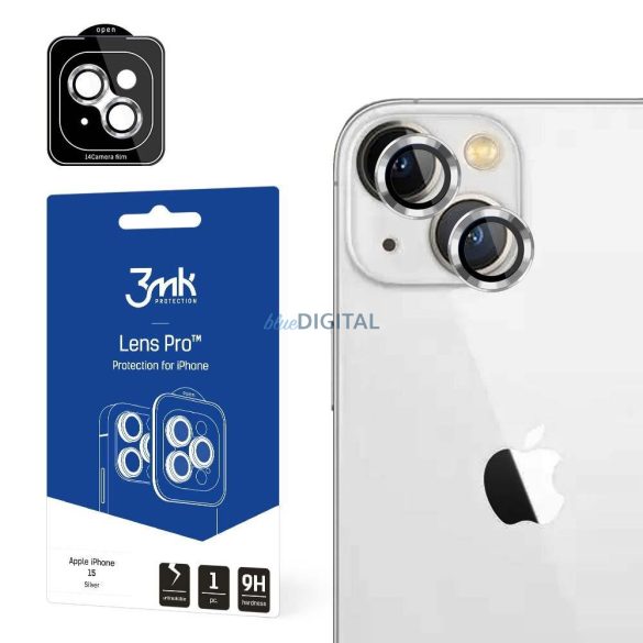 Apple iPhone 15 - 3mk Lens Protection Pro objektív védelem fólia