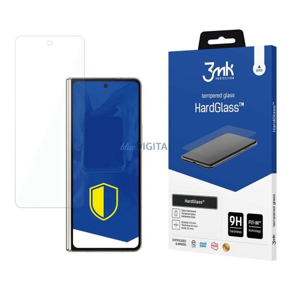 9H 3mk HardGlass™ üveg Samsung Galaxy Z Fold 5 készülékhez
