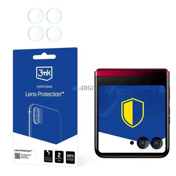 Motorola Razr 40 Ultra (előlap) - 3mk Lens Protection™ lencsevédelem fólia