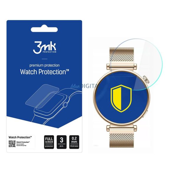 Huawei Watch GT 4 41 mm - 3mk Watch Protection™ v. FlexibleGlass Lite fólia